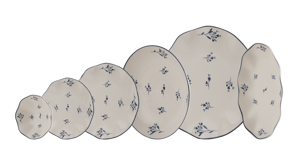 Leggno Harmony Blue 26 Parça Yemek Takımı-HRMBL1171SET26