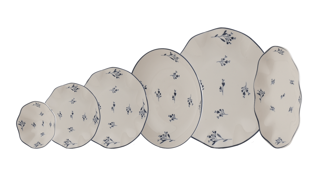 Leggno Harmony Blue 26 Parça Yemek Takımı-HRMBL1171SET26