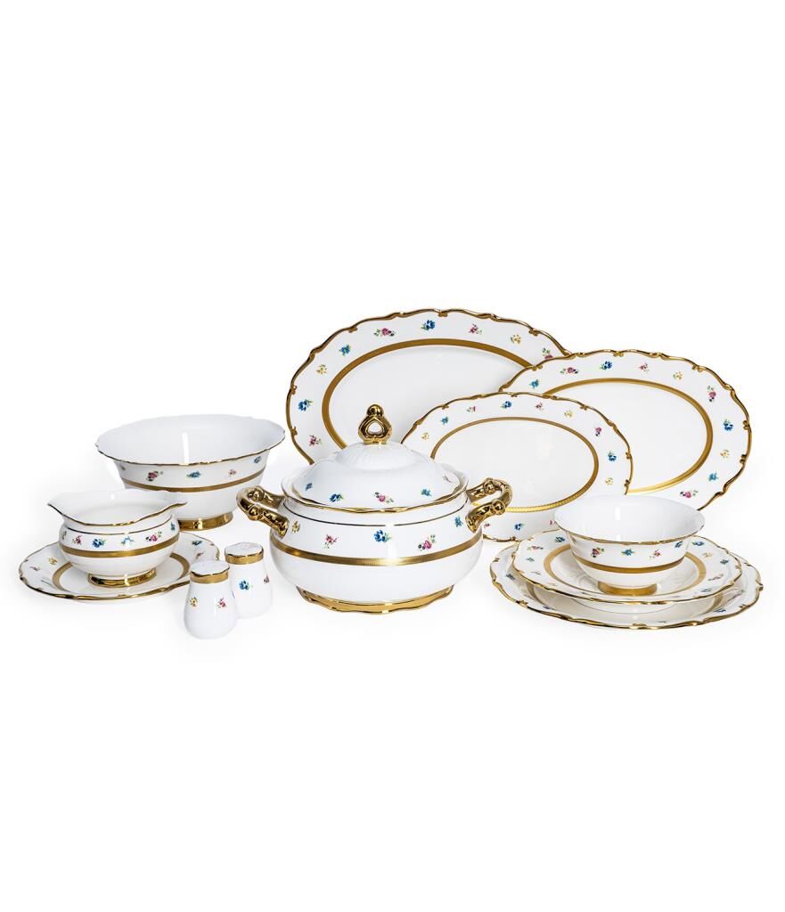Maxx Doria Majestic Bliss 12 Kişilik 77 Parça Yemek Takımı