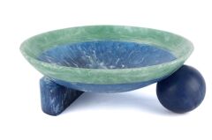 Mikasa Moor Mavi Yeşil Ayaklı Meyvalık 33x12cm