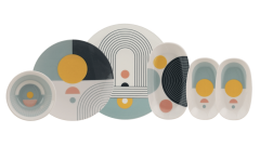 Leggno Dreams Sunset 15 Parça Kahvaltı Takımı-DRMSS1171SET15