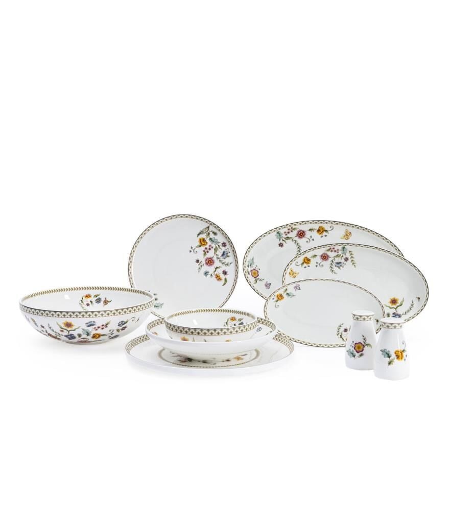 Maxx Doria Sky Bloom 12 Kişilik 60 Parça Yemek Takımı