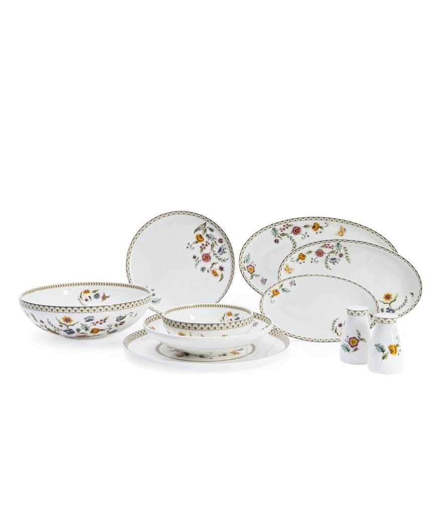 Maxx Doria Sky Bloom 12 Kişilik 60 Parça Yemek Takımı