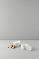 Be Original Pera 12Cm 2'Li Yuvarlak Kapaklı Saklama Kabı