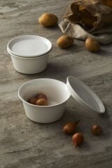 Be Original Pera 12Cm 2'Li Yuvarlak Kapaklı Saklama Kabı