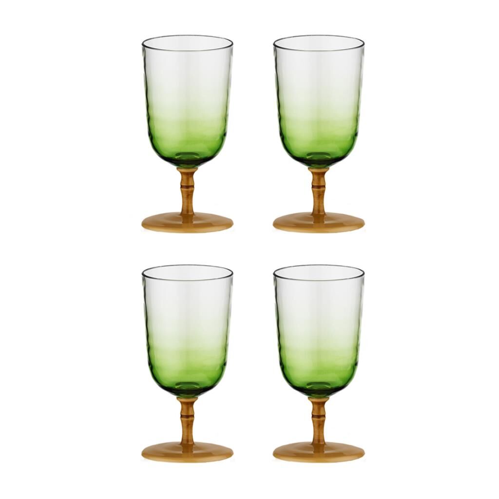 Lucky Art Palma Akrilik 471Ml 4Lü Kadeh Seti