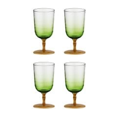 Lucky Art Palma Akrilik 471Ml 4Lü Kadeh Seti
