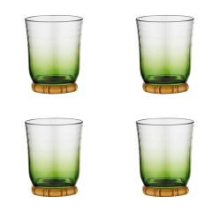 Lucky Art Palma Akrilik 416Ml 4Lü Su Bardağı Seti