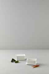 Be Original Pera 13Cm 2'Li  Dikdörtgen  Kapaklı Fırın & Saklama Kabı