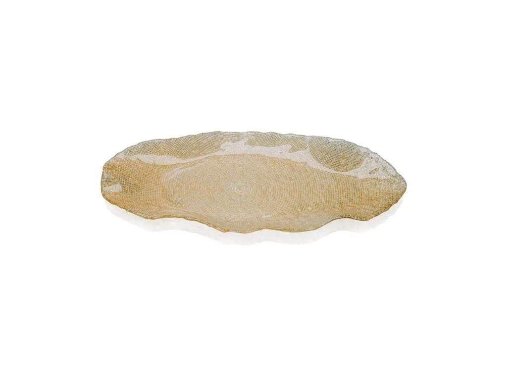 Ivv Folıes Oval Servis Gold 52X22.5 Cm