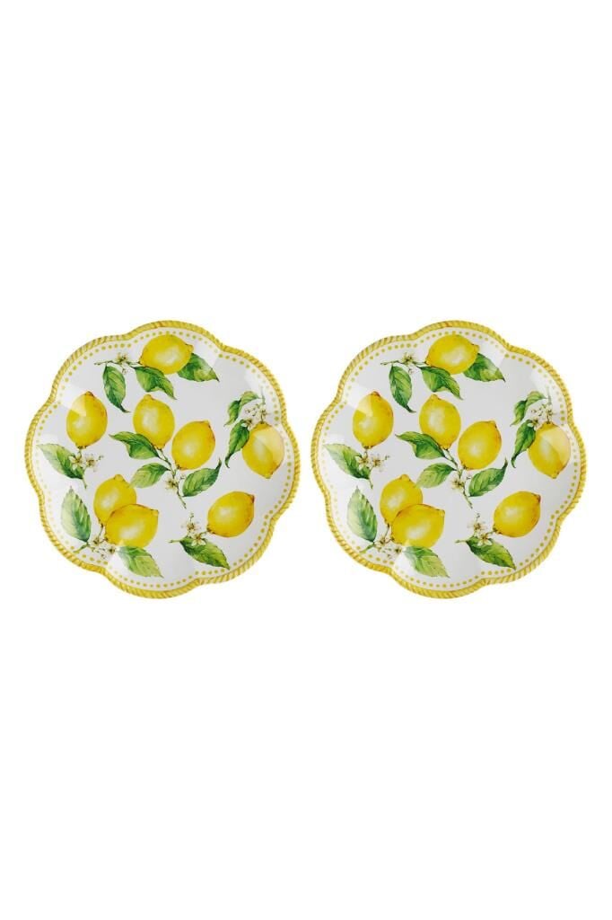 Lucky Art Lımora Melamın 28Cm 2Lı Tabak Seti