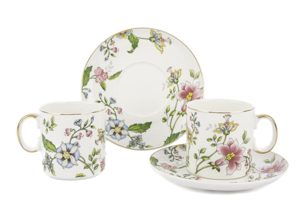 Mikasa Moor Florid 2li Çay Fincanı Seti 180cc