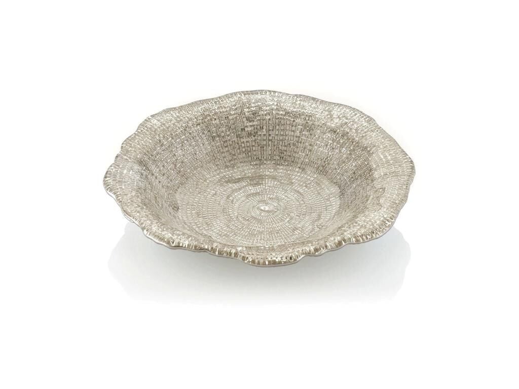 Ivv Dıamante Çukur Tabak Bej 24 Cm