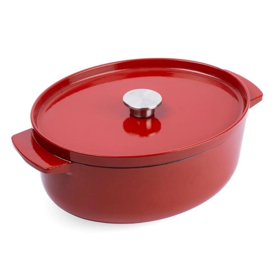 KitchenAid Oval Döküm Demir Tencere 30 cm - 5.6 L