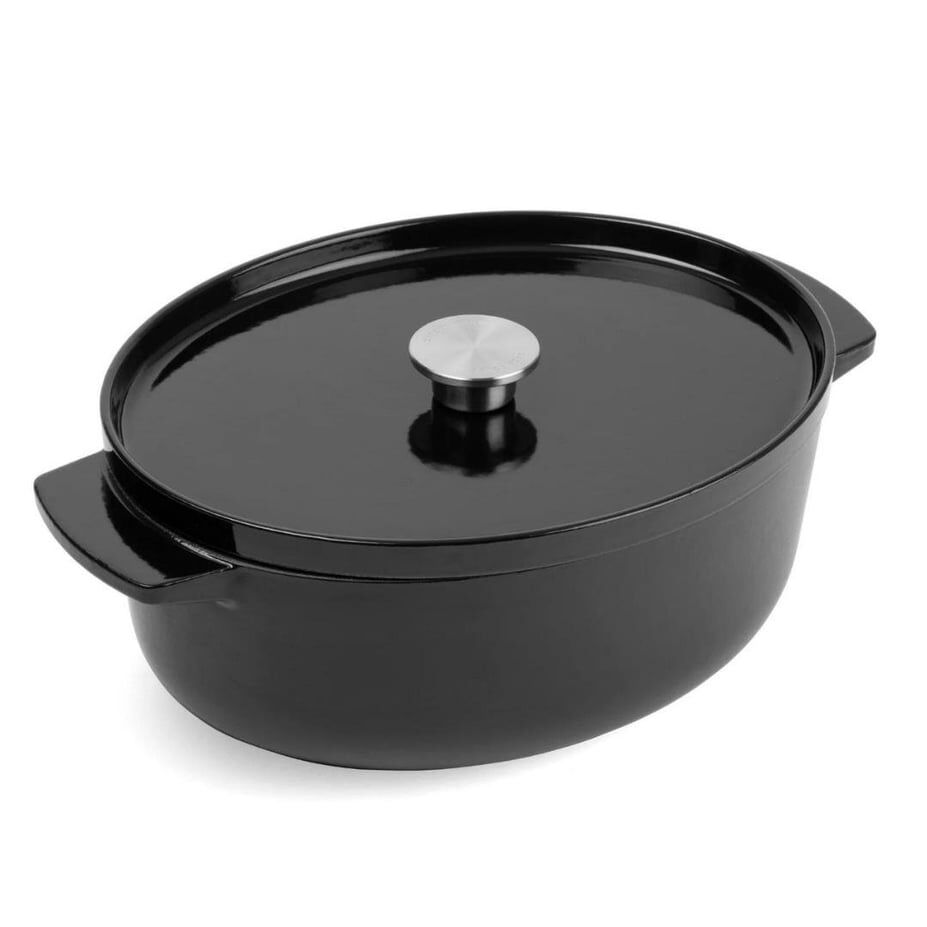 KitchenAid Oval Döküm Demir Tencere 30 cm - 5.6 L