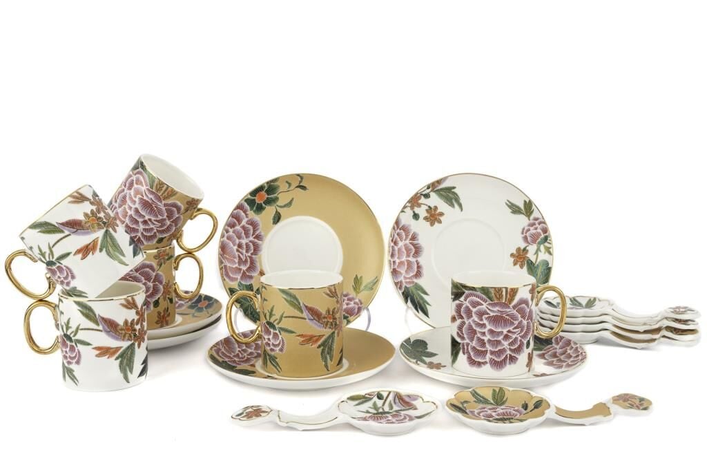 Mikasa Moor Lienna 6lı Kahve Fincanı Seti 18prç 100cc