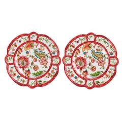 Lucky Art Bellus Melamın 28Cm 2Lı Tabak Seti