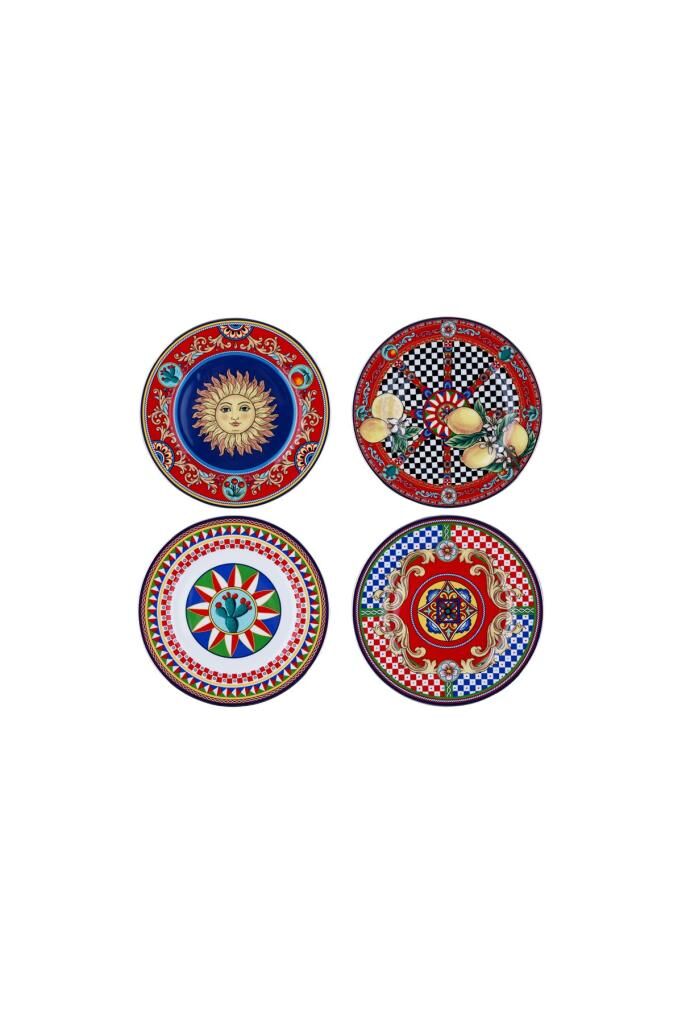 Lucky Art Odessa Bone 27 Cm Servis Tabağı 4'Lü