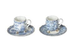 Lucky Art Florance Bone 4lu Ayaklı Kahve Fincanı Seti