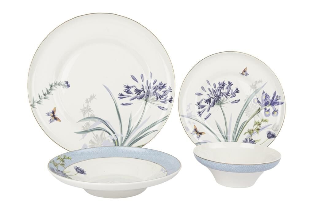 Mikasa Moor Lavender Flutter 24 Parça Yemek Takımı