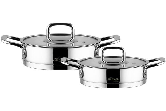 Aryıldız Studio 4 Parça Çelik Sahan Seti