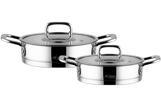 Aryıldız Studio 4 Parça Çelik Sahan Seti