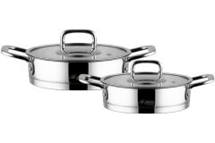 Aryıldız Studio 4 Parça Çelik Sahan Seti