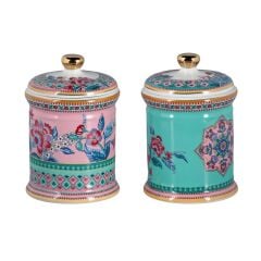 Lucky Art Bloome Bone 2Li Kavanoz Seti 19Cm