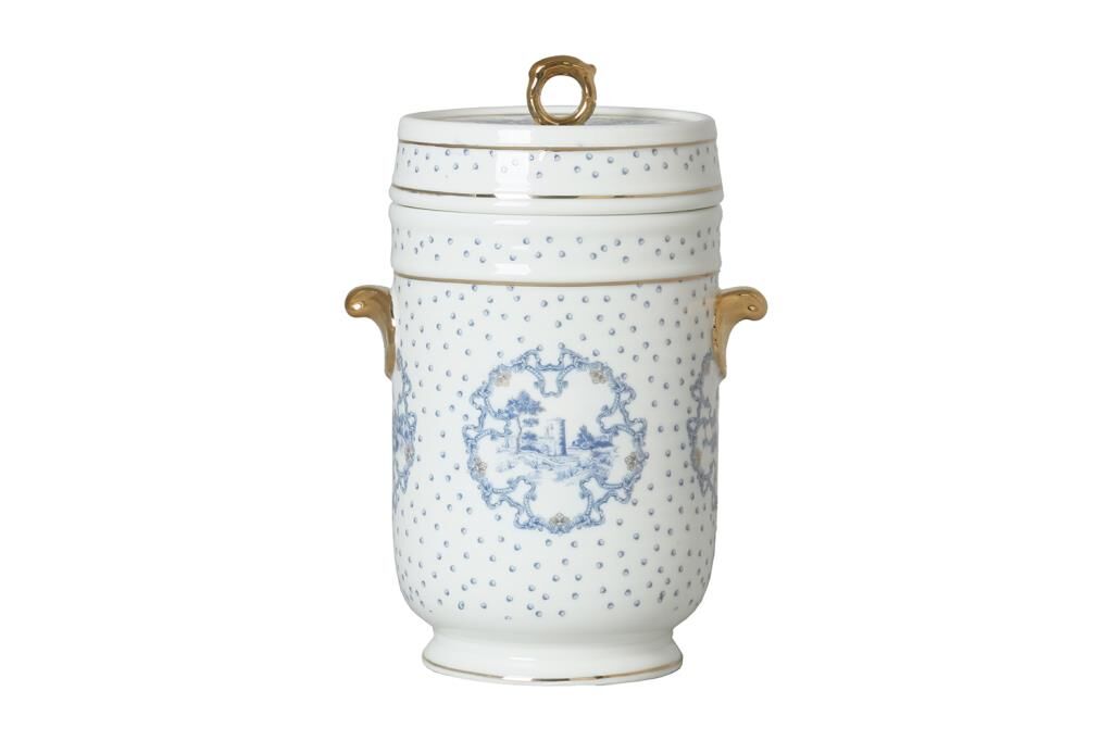 Lucky Art Florance Bone Kulplu Kavanoz 22cm