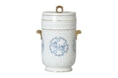 Lucky Art Florance Bone Kulplu Kavanoz 22cm