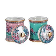 Lucky Art Bloome Bone 2Li Kavanoz Seti 14Cm