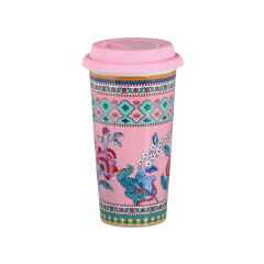 Lucky Art Bloome Bone Kapakli Mug 450Ml