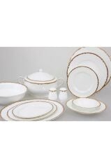 Mikasa Moor Michell Gold 74 Parça Yemek Takımı 12 Kişilik