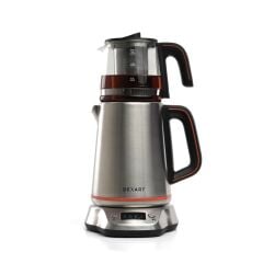 Dexart PerfectTea Dijital Çay Makinesi-Çelik 1+2L