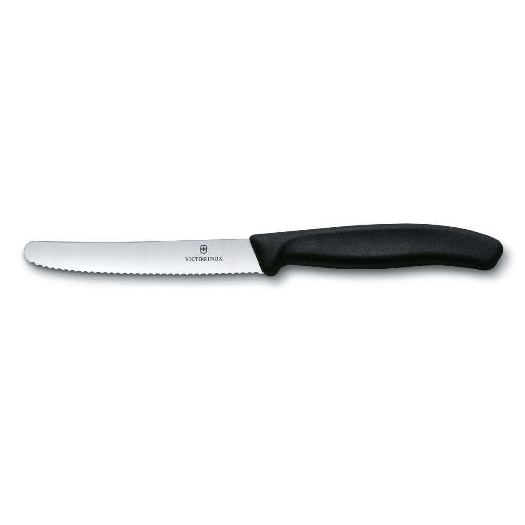 Victorinox 6.7833 11cm Siyah Domates ve Sofra Bıçağı