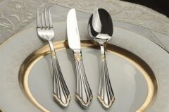 Mikasa Moor Nova M104G 90 Parça Çatal Bıçak Seti Altın