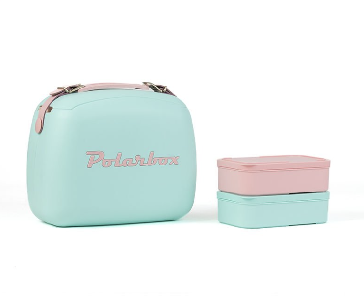 Polarbox Gold Deri Kayışlı Soğuk Ve Sıcak Termos Çanta 6 L Aqua
