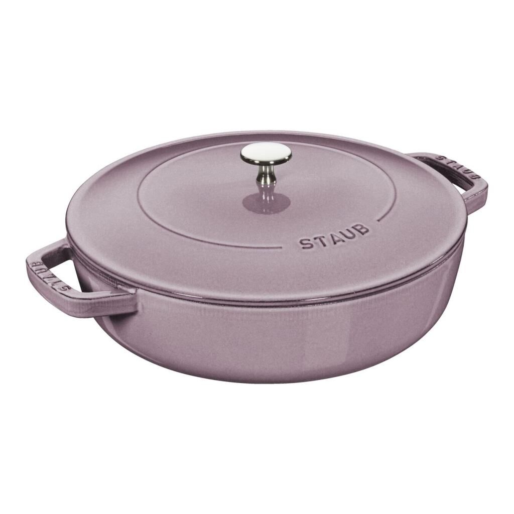 Staub Döküm Demir Sote Tenceresi | Döküm Demir | 26 Cm | Kiraz Çiçeği
