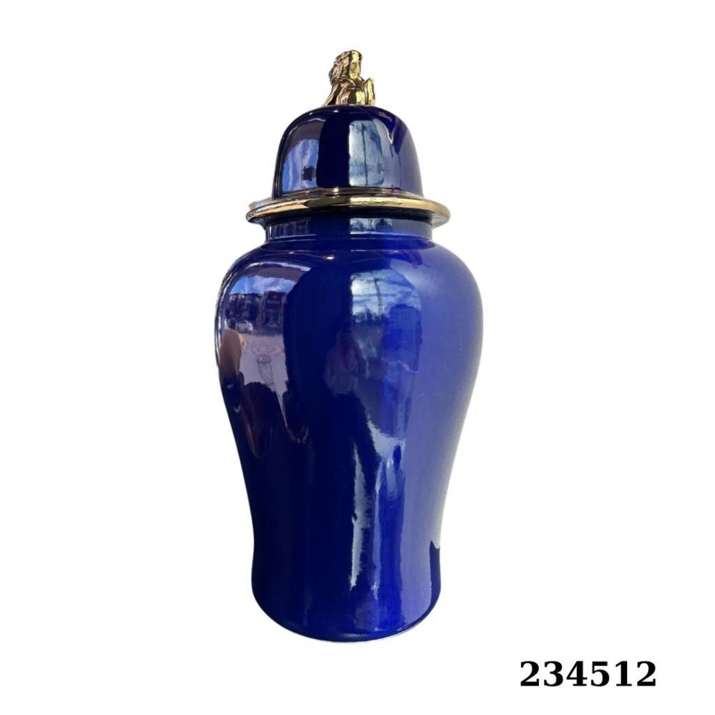 Mikasa Moor Gold Detaylı Lacivert Küp 65cm