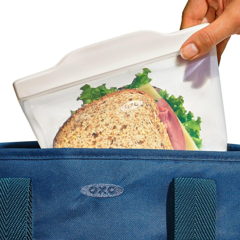 Oxo Silikon Sandviç Saklama Torbası 828 Ml