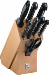 Zwilling Twın Gourmet Blok Bıçak Seti | Özel Formül Çelik | 9-Parça