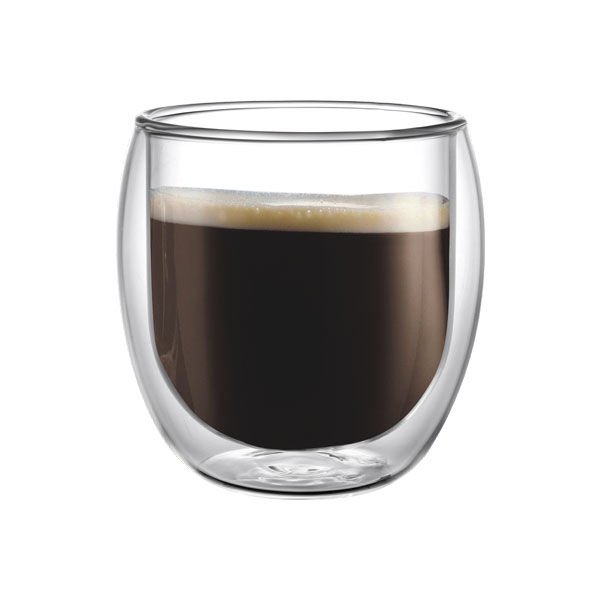 Leggno VETRO Borosilikat Çift Camlı Espresso Bardağı 100ML (2ad)