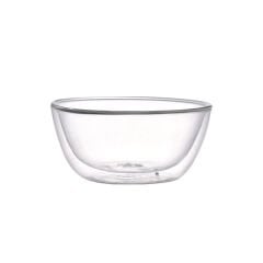 Leggno VETRO Borosilikat Çift Camlı Kase 350ML (2ad)