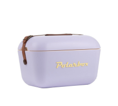 Polarbox Deri Kayışlı Lila Sarı Soğuk Ve Sıcak Tutucu Thermo Çanta 12 L