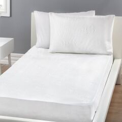 Sarev Double Jersey Alez 140*200, .Beyaz