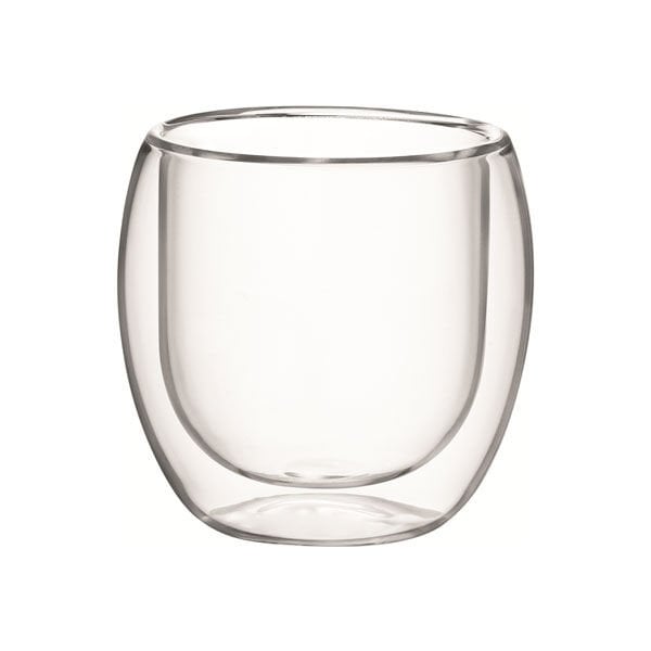 Leggno VETRO Borosilikat Çift Camlı Latte Bardağı 300ML (2ad)