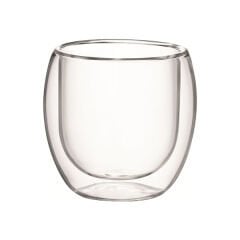 Leggno VETRO Borosilikat Çift Camlı Latte Bardağı 300ML (2ad)
