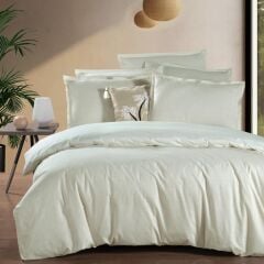 Sarev Solo Tone Rnf Nevresim Takımı Çift Kişilik 2Y D, .Ekru