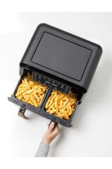 Kenwood Hfp70.000Bk Dual Air Fryer Bk Copper Fritöz