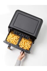 Kenwood Hfp70.000Bk Dual Air Fryer Bk Copper Fritöz
